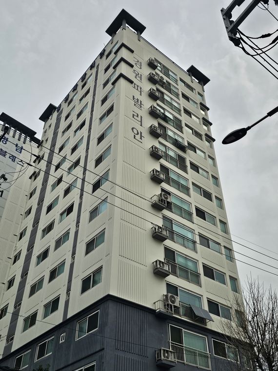 은평 경원파빌리안 외벽 로프 작업